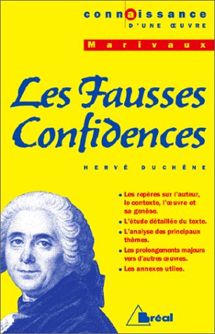 Beispielbild fr Fausses confidences- marivaux zum Verkauf von Ammareal