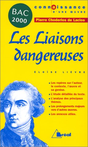 Beispielbild fr Les liaisons dangereuses, de Cholderlos de Laclos zum Verkauf von Librairie Th  la page