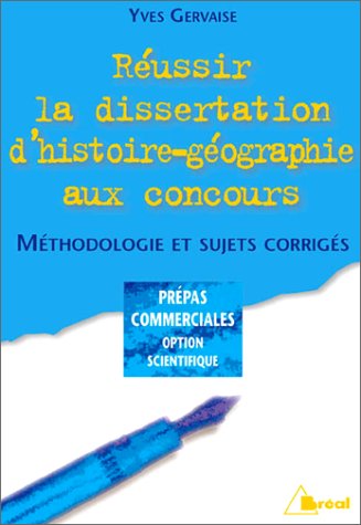 Beispielbild fr Russir La Dissertation D'histoire-gographie Aux Concours : Mthodologie Et Sujets Corrigs : Prpa zum Verkauf von RECYCLIVRE