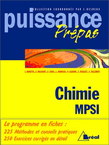 Imagen de archivo de Chimie gnrale : Classes prparatoires, premier cycle universitaire, MPSI a la venta por Ammareal