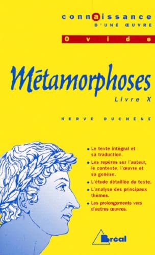 Beispielbild fr Mtamorphoses, livre 10 zum Verkauf von medimops