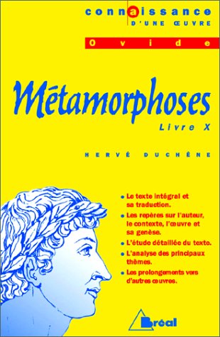 Stock image for Mtamorphoses, livre 10 for sale by medimops