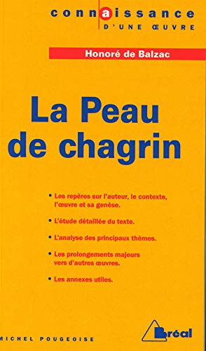 Imagen de archivo de La peau de chagrin - Balzac a la venta por HPB-Ruby