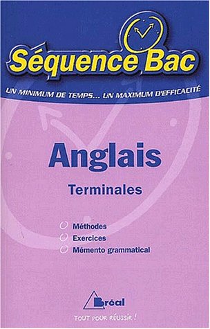 Beispielbild fr Anglais Terminales zum Verkauf von RECYCLIVRE