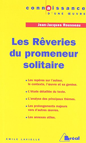 Beispielbild fr Rêveries d'un promeneur solitaire - Rousseau zum Verkauf von HPB-Ruby