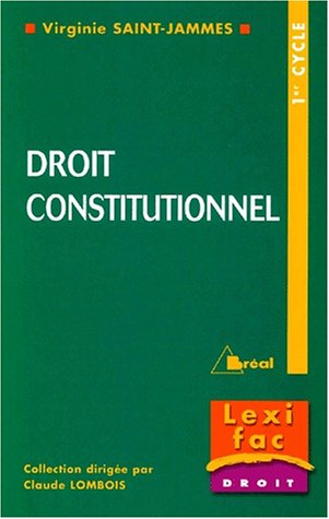 Beispielbild fr Droit constitutionnel zum Verkauf von Ammareal