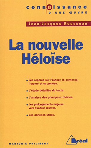 Beispielbild fr La nouvelle Hlose - Rousseau zum Verkauf von Ammareal
