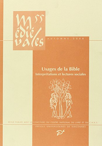 Imagen de archivo de Usages de la bible a la venta por Gallix