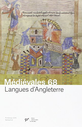 Beispielbild fr Medievales No 68 Langues d'Angleterre Au dela du bilinguisme zum Verkauf von Librairie La Canopee. Inc.