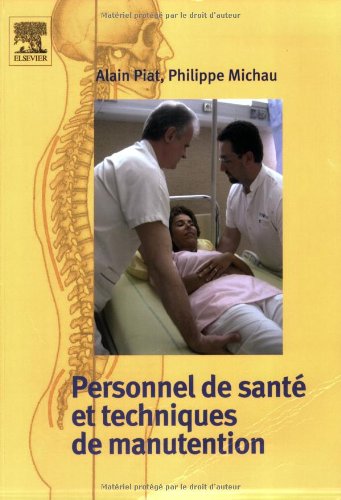 9782842998332: Personnel de sant et techniques de manutention