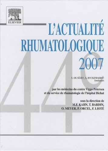 Beispielbild fr L'actualit rhumatologique 2007 zum Verkauf von Ammareal