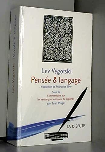 Stock image for PENSEE ET LANGAGE for sale by Small World Books