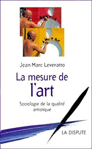 Stock image for Mesure de l'art (La) for sale by GF Books, Inc.