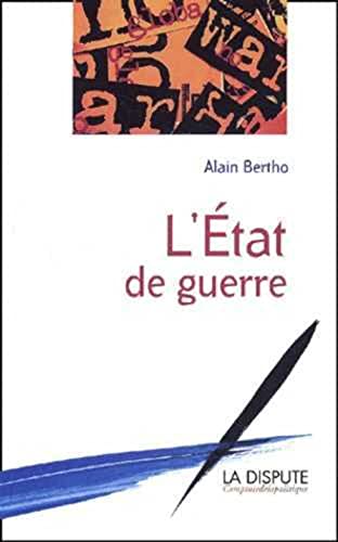 9782843030765: L'Etat de guerre