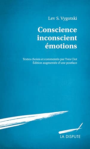 Beispielbild fr conscience, inconscient, motions zum Verkauf von Chapitre.com : livres et presse ancienne