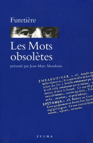 Stock image for Les mots obsoltes for sale by Gallix