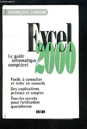 9782843081996: Excel 2000
