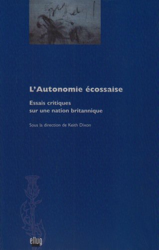 Stock image for L'autonomie cossaise for sale by Ammareal