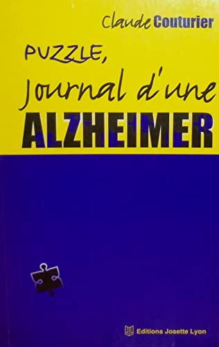 9782843190414: Puzzle: Journal d'une Alzheimer