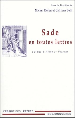 SADE EN TOUTES LETTRES (9782843210679) by COLLECTIF