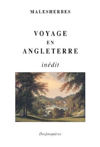 Beispielbild fr Voyage en Angleterre zum Verkauf von LIVREAUTRESORSAS