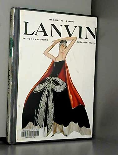 Beispielbild fr Lanvin zum Verkauf von RECYCLIVRE