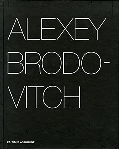 Stock image for Alexey Brodovitch for sale by Ridge Road Sight And Sound