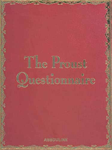 9782843236716: The Proust Questionnaire