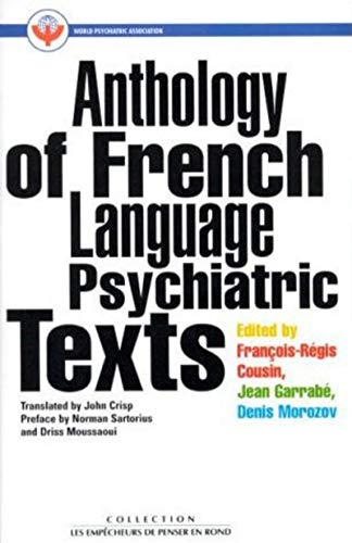 Beispielbild fr Anthology of french language psychiatric texts zum Verkauf von medimops