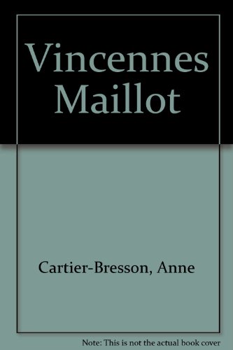 9782843310287: Vincennes Maillot