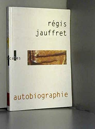 Beispielbild fr Autobiographie zum Verkauf von RECYCLIVRE