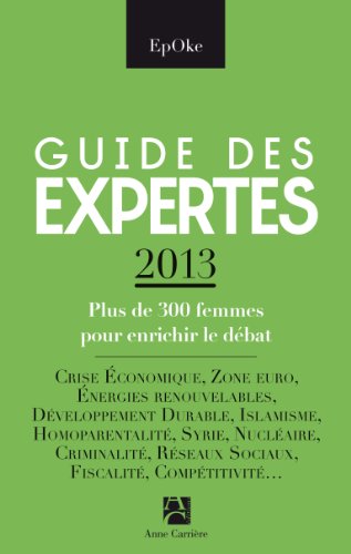 Stock image for Guide des expertes 2013 for sale by Ammareal