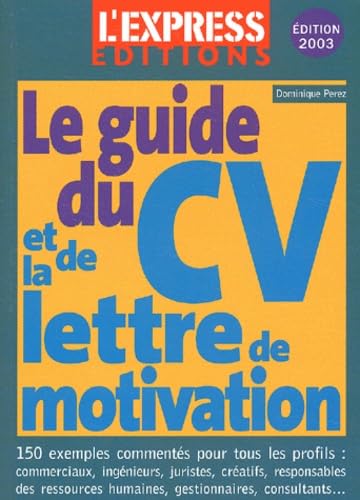 9782843431326: Le Guide du CV 2003