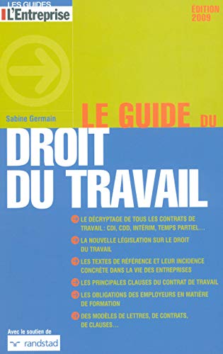 Beispielbild fr LE GUIDE DU DROIT DU TRAVAIL zum Verkauf von Ammareal