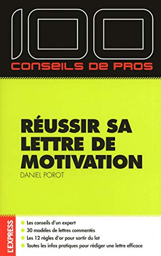 Stock image for REUSSIR SA LETTRE DE MOTIVATION for sale by Ammareal