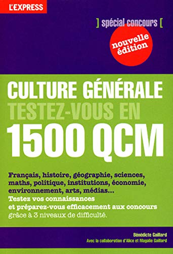 Beispielbild fr Culture gnrale testez-vous en 1 500 QCM : Tome 1 zum Verkauf von medimops