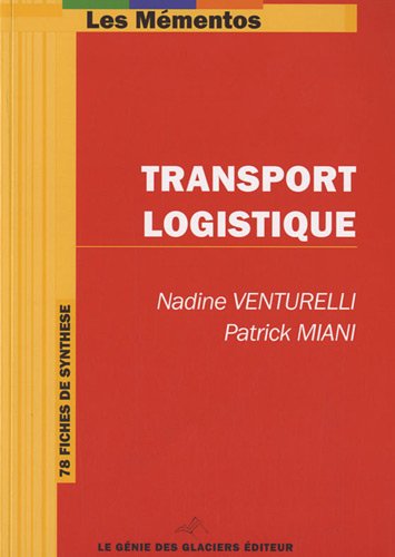 9782843477706: Transport Logistique