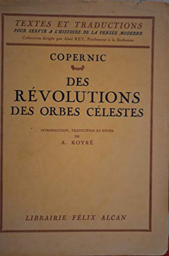 9782843520860: Des rvolutions des orbes clestes