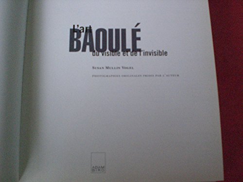 Stock image for L'art Baoul Du Visible Et De L'invisible for sale by RECYCLIVRE