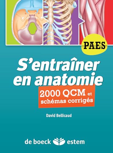 9782843714634: S'entraner en anatomie: 2000 QCM et schmas corrigs