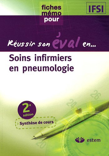 Beispielbild fr Soins infirmiers en pneumologie zum Verkauf von medimops