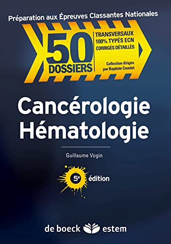 Beispielbild fr 50 Dossiers Cancerologie et Hematologie zum Verkauf von medimops