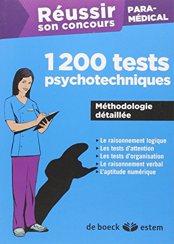 Beispielbild fr Russir son concours Paramdical - 1200 tests psychotechniques zum Verkauf von medimops