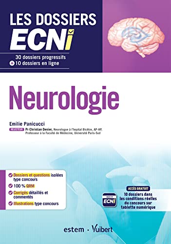 9782843718519: Neurologie ECNI: 30 dossiers progressifs et 10 dossiers en ligne