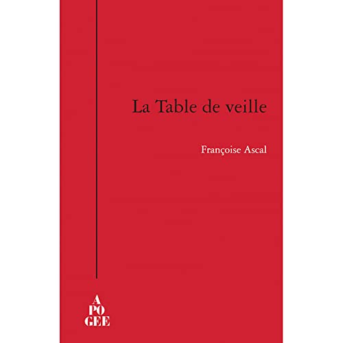 9782843981647: La Table de veille