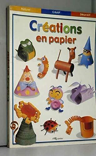 Stock image for crations en papier for sale by Better World Books