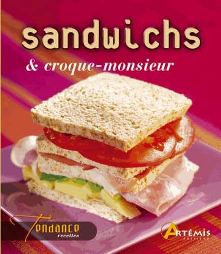 Stock image for Sandwichs et croque-monsieur for sale by Ammareal