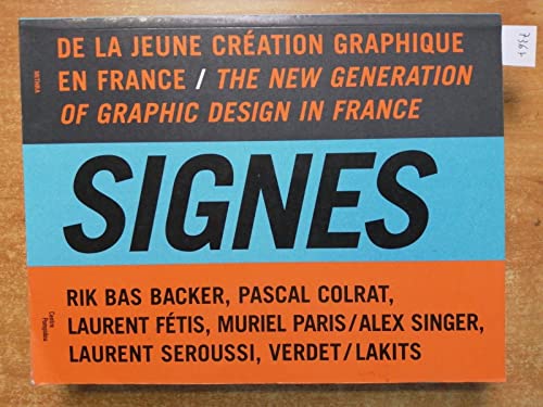 Stock image for Signes : De la jeune cration graphique en France for sale by Ammareal
