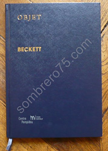 Stock image for beckett: OBJET (CATALOGUES DU M.N.A.M) for sale by Book Alley