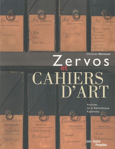Beispielbild fr zervos (CATALOGUES DU M.N.A.M) zum Verkauf von Gallix